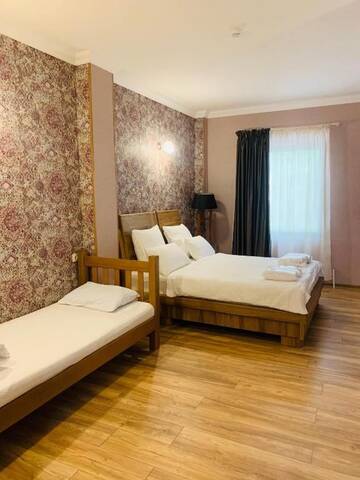 Фото номера Большой двухместный номер с 1 кроватью Отель Wald Hotel Lagodekhi Rooms г. Лагодехи 15