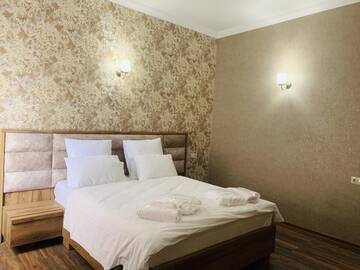 Фото номера Большой двухместный номер с 1 кроватью Отель Wald Hotel Lagodekhi Rooms г. Лагодехи 4