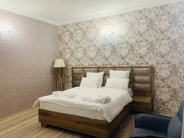 Фото номера Большой двухместный номер с 1 кроватью Отель Wald Hotel Lagodekhi Rooms г. Лагодехи 4